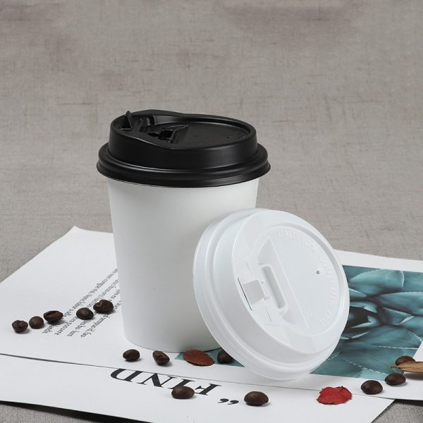 8 oz disposable coffee to go single wall paper cup