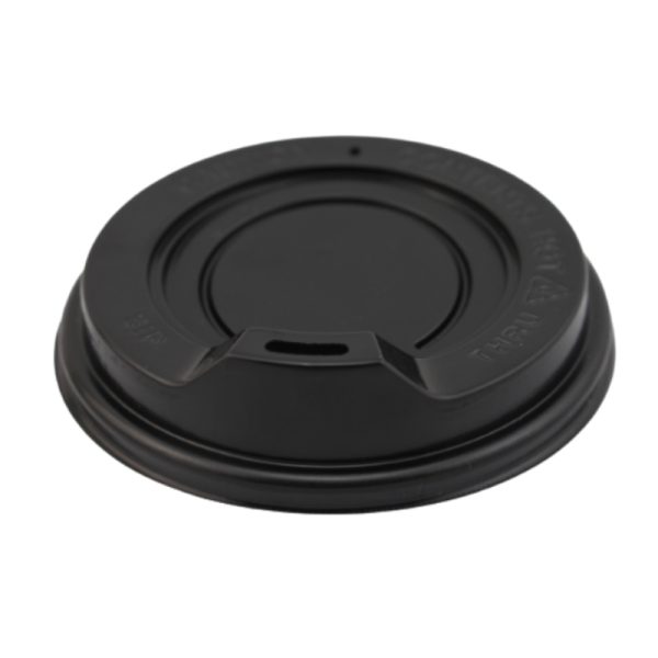 geteco® 80mm 90mm spout out disposable paper cup plastic lid