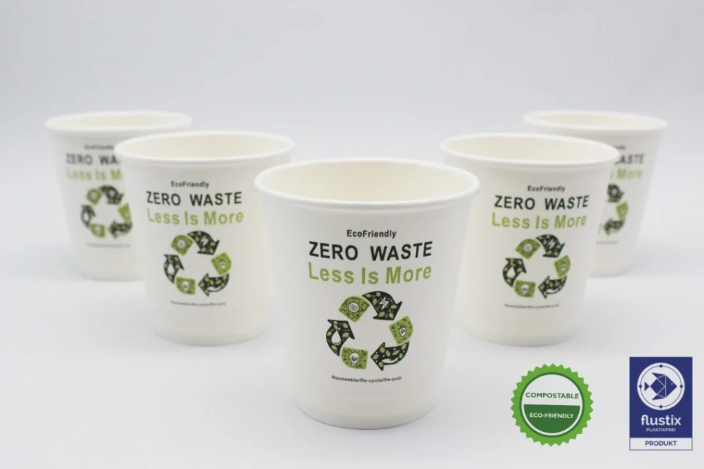 water based barrier paper cups